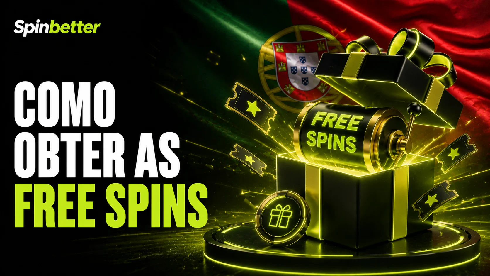 Como obter Free Spins no SpinBetter